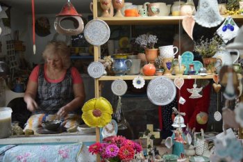 Návšteva v dielni keramikárky Danky Bakšovej