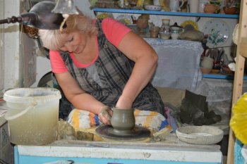 Návšteva v dielni keramikárky Danky Bakšovej