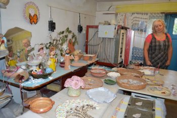 Návšteva v dielni keramikárky Danky Bakšovej