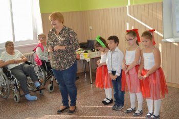 Prišli nás pozdraviť deti zo ZŠ Ožďany