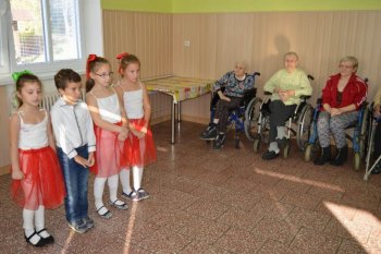 Prišli nás pozdraviť deti zo ZŠ Ožďany