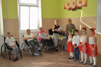 Prišli nás pozdraviť deti zo ZŠ Ožďany