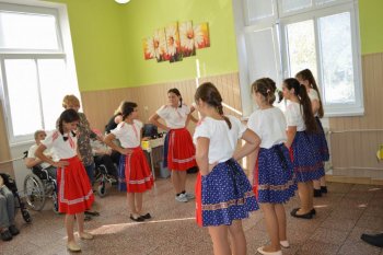 Prišli nás pozdraviť deti zo ZŠ Ožďany