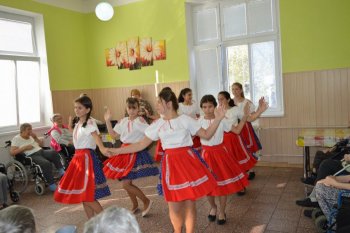 Prišli nás pozdraviť deti zo ZŠ Ožďany