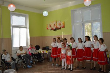 Prišli nás pozdraviť deti zo ZŠ Ožďany