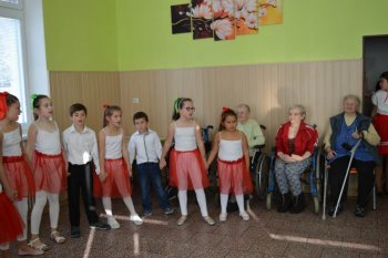 Prišli nás pozdraviť deti zo ZŠ Ožďany