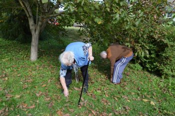 Najprv sme zbierali, potom čistili