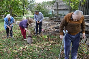 Najprv sme zbierali, potom čistili