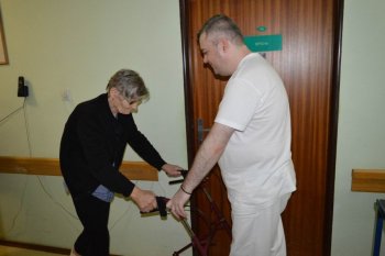 Pohybové cvičenia na lôžkovej časti