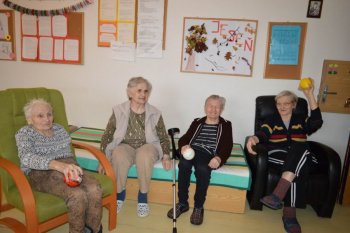 Pohybové cvičenia na lôžkovej časti