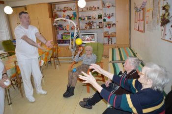 Pohybové cvičenia na lôžkovej časti