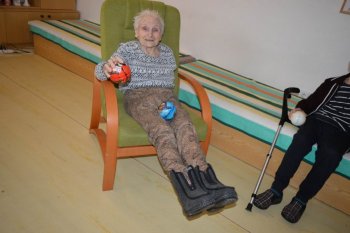 Pohybové cvičenia na lôžkovej časti