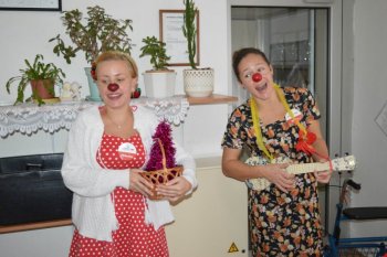 Červené nosy na prevádzke v Hrnčiarskych Zalužanoch