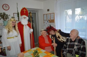 Mikuláš na prevádzke v Hrnčiarskych Zalužanoch