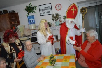 Mikuláš na prevádzke v Hrnčiarskych Zalužanoch