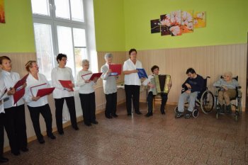 Vystúpenie spevokolu Fialôčka z Poltára