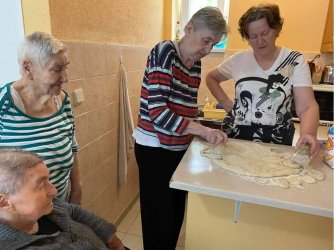 Sviatočný deň v domčeku