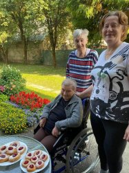 Sviatočný deň v domčeku