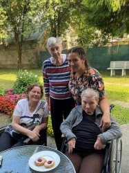 Sviatočný deň v domčeku