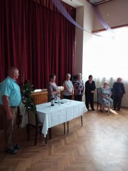 Posedenie s členmi miestnej organizácie SZZP