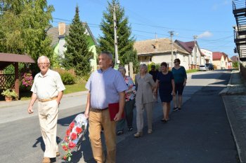 Pietna spomienka pri pamätníku padlým