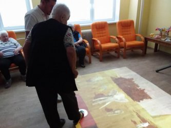 Interaktívne hry na podlahe