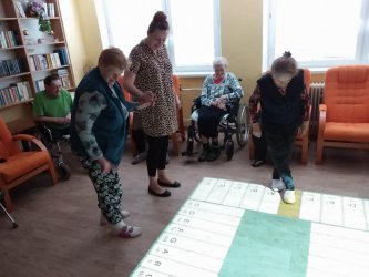 Interaktívne hry na podlahe