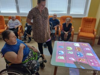 Interaktívne hry na podlahe