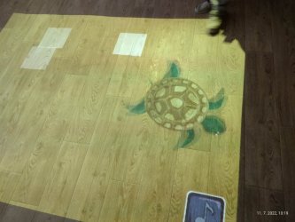 Interaktívne hry na podlahe