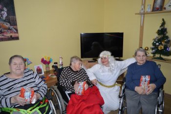 Mikuláš u nás v domove