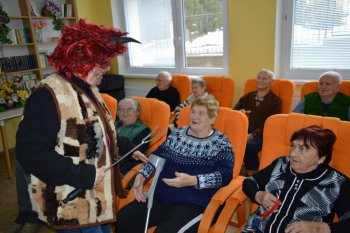 Mikuláš u nás v domove