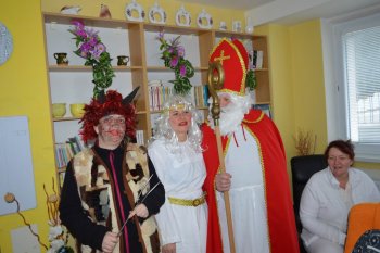 Mikuláš u nás v domove