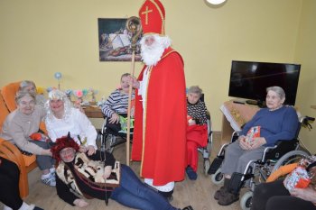 Mikuláš u nás v domove