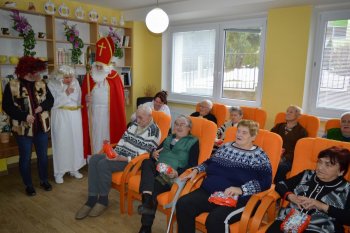 Mikuláš u nás v domove