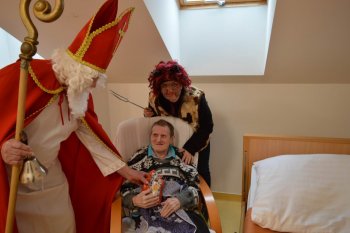 Mikuláš u nás v domove