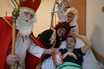 Mikuláš u nás v domove