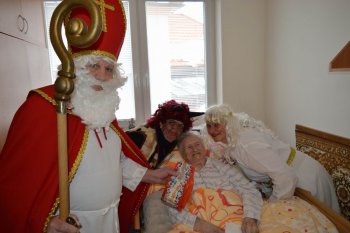 Mikuláš u nás v domove