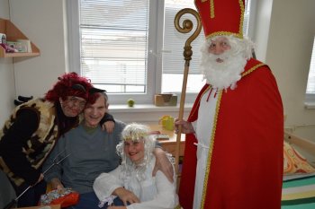 Mikuláš u nás v domove