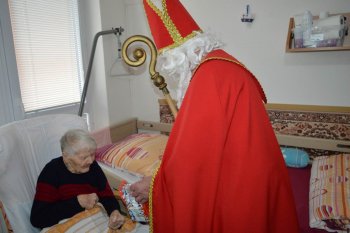 Mikuláš u nás v domove