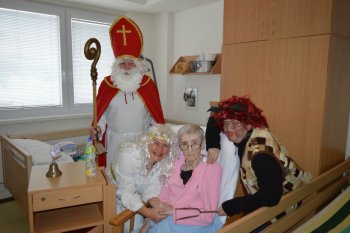 Mikuláš u nás v domove