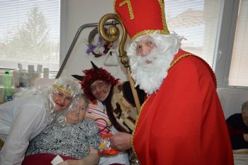 Mikuláš u nás v domove