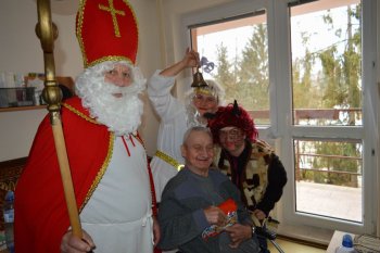 Mikuláš u nás v domove