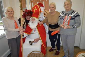 Mikuláš u nás v domove