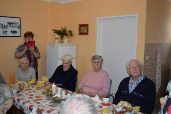 Advent s Jednotou dôchodcov v našom domčeku