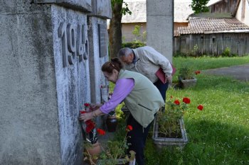 Pietna spomienka pri pamätníku padlým