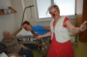 Červené nosy priniesli dobrú náladu