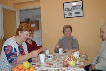 Návšteva členiek Jednoty dôchodcov v našom domčeku