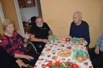 Adventné posedenie v našom domčeku