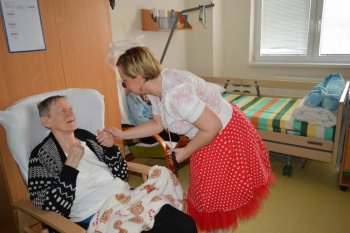 Červené nosy na Valentína