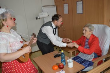 Červené nosy na Valentína